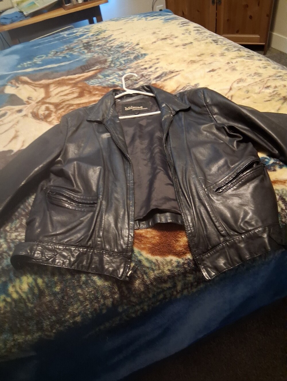 Wilsons Leather Black Leather Jacket